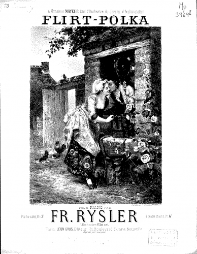 Rysler - Flirt-polka - Score