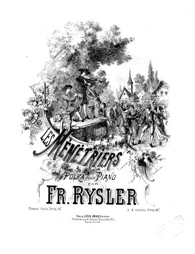 Rysler - Les ménétriers - Score