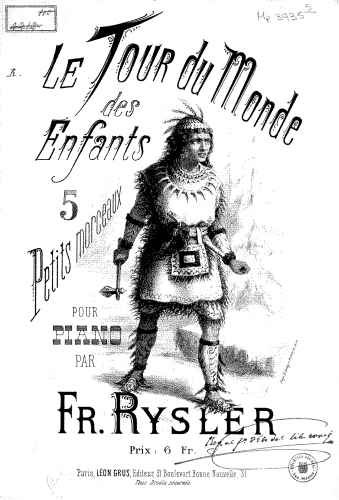 Rysler - Le tour du monde des enfants - Score