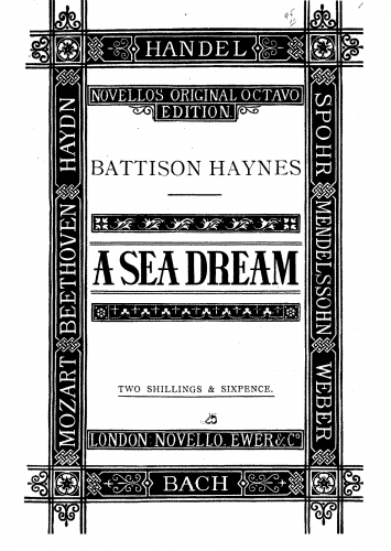 Haynes - A Sea Dream - Vocal Score - Score