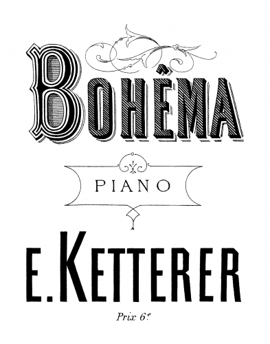 Ketterer - Bohêma - Score