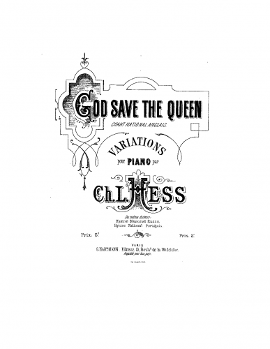 Hess - God Save the Queen - Score