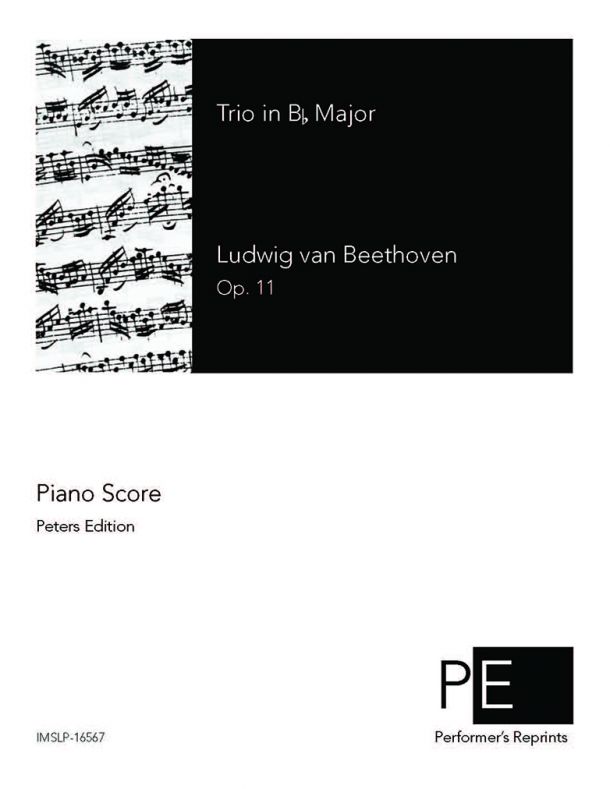 Beethoven - Piano Trio No. 4, Op. 11