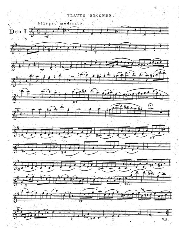 Jensen - 3 Duos for 2 Flutes, Op. 9