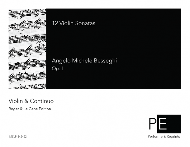 Besseghi - 12 Violin Sonatas, Op. 1