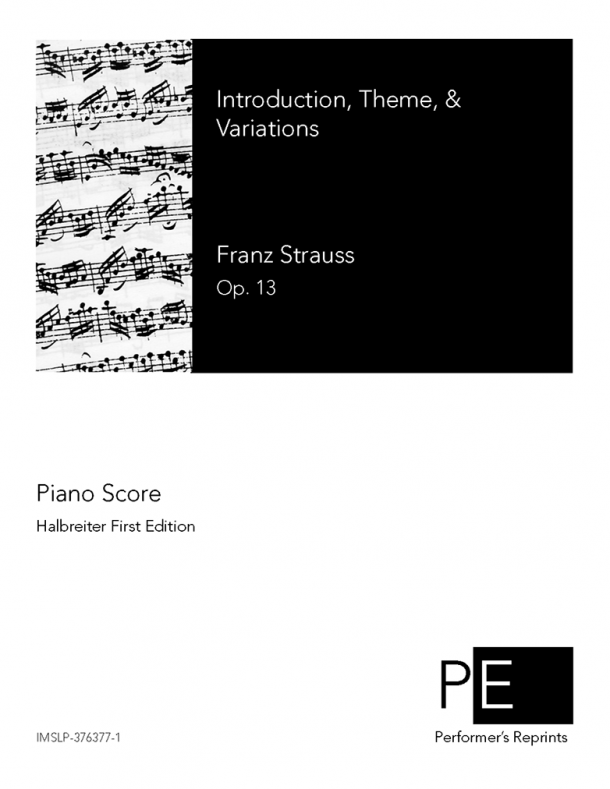 Strauss - Introduction, Theme, and Variations