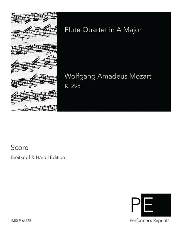 Mozart - Flute Quartet in A Major, K. 298