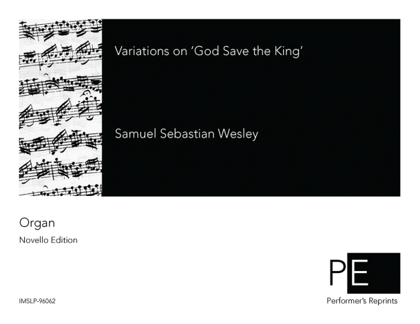 Wesley - Variations on 'God Save the King'