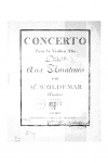 Woldemar - Concerto pour le violon alto